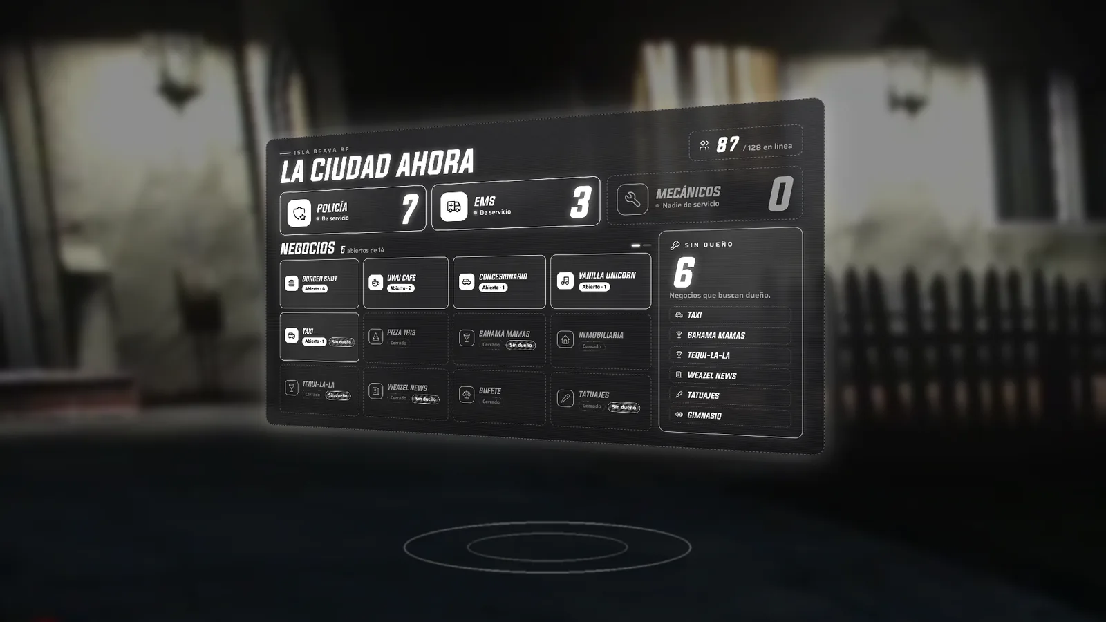Captura de Letrero de la ciudad