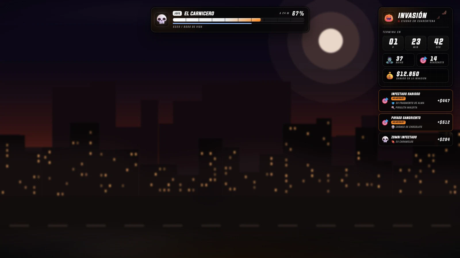 Captura de Invasión de Halloween