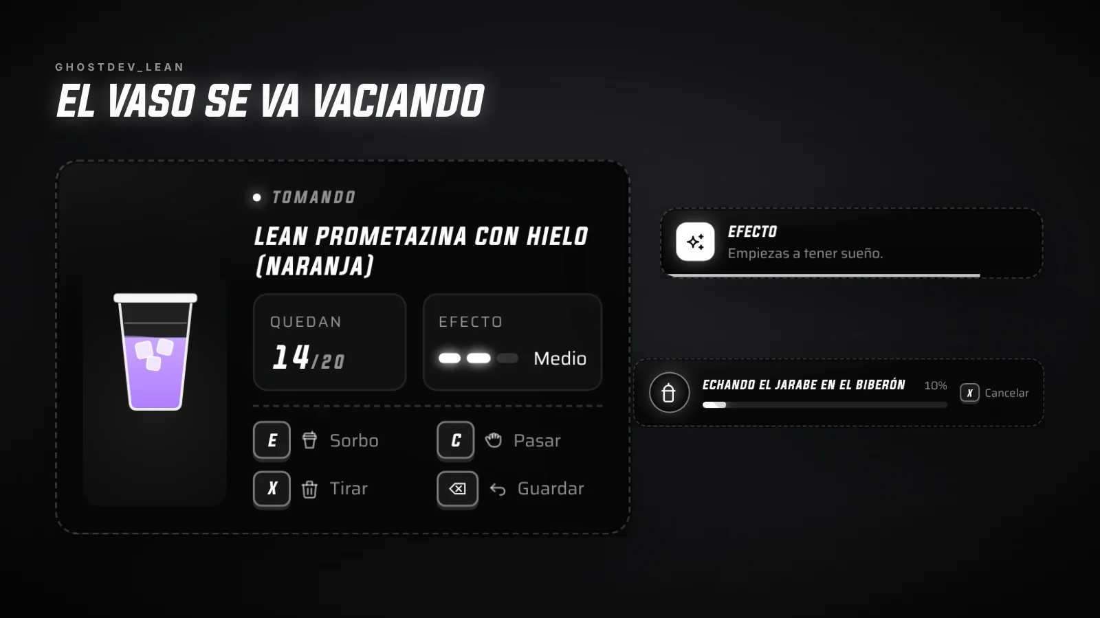 Captura de Lean